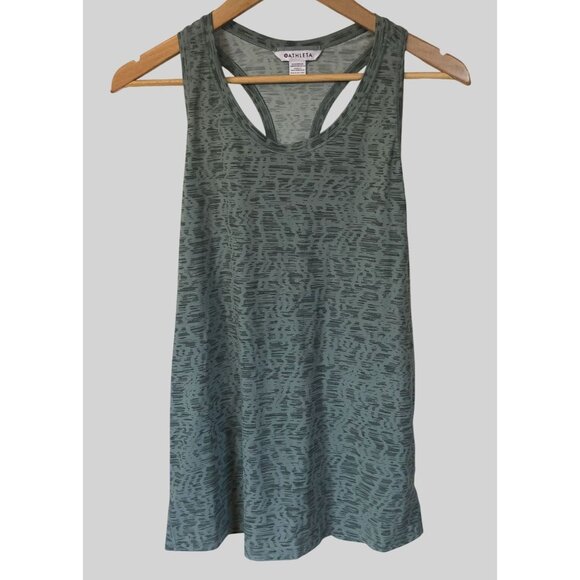 Athleta Tops - Athleta Racerback Active Tank Top Womens Size 2X Green Workout Activewear Yoga